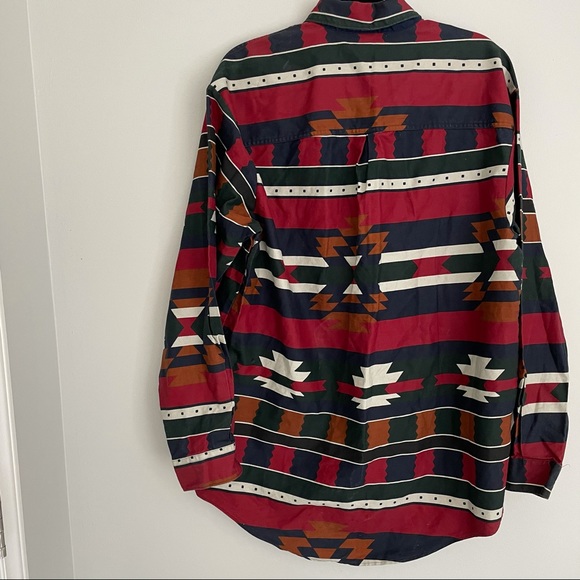 Vintage southwest button down shirt tribal USA - Picture 3 of 9